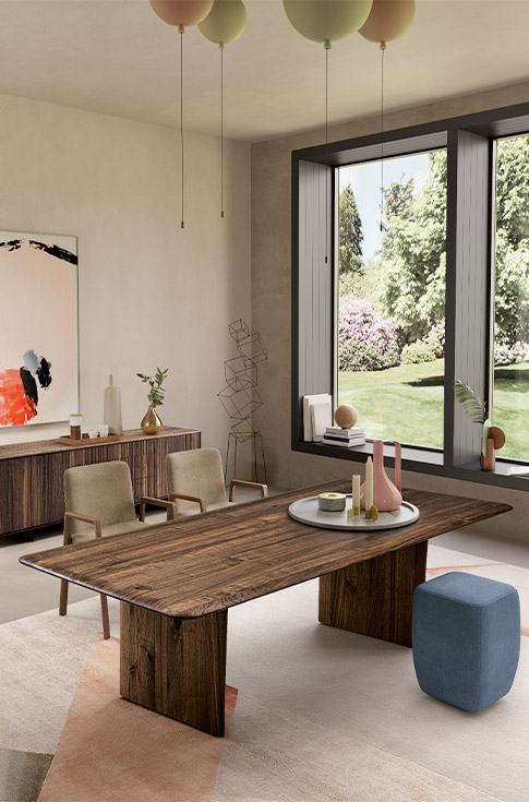 Un design qui met en valeur le matériau